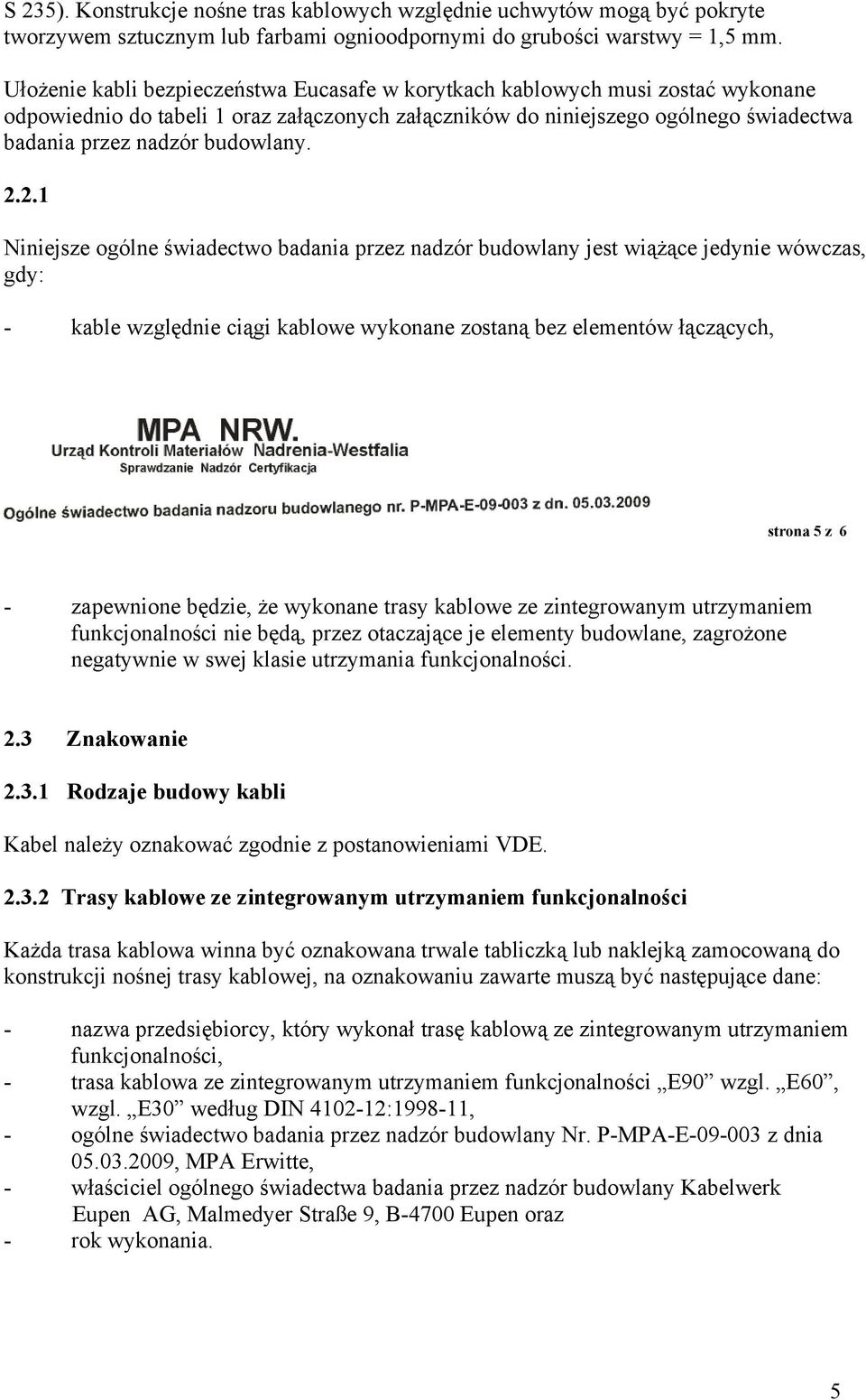 budowlany. 2.