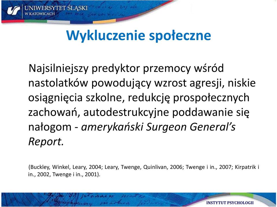 poddawanie się nałogom amerykański Surgeon General s Report.