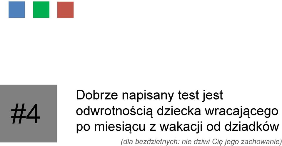 miesiącu z wakacji od dziadków (dla