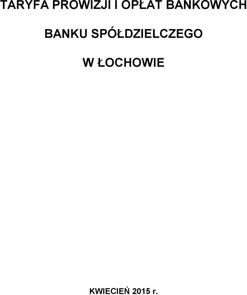 BANKU SPÓŁDZIELCZEGO