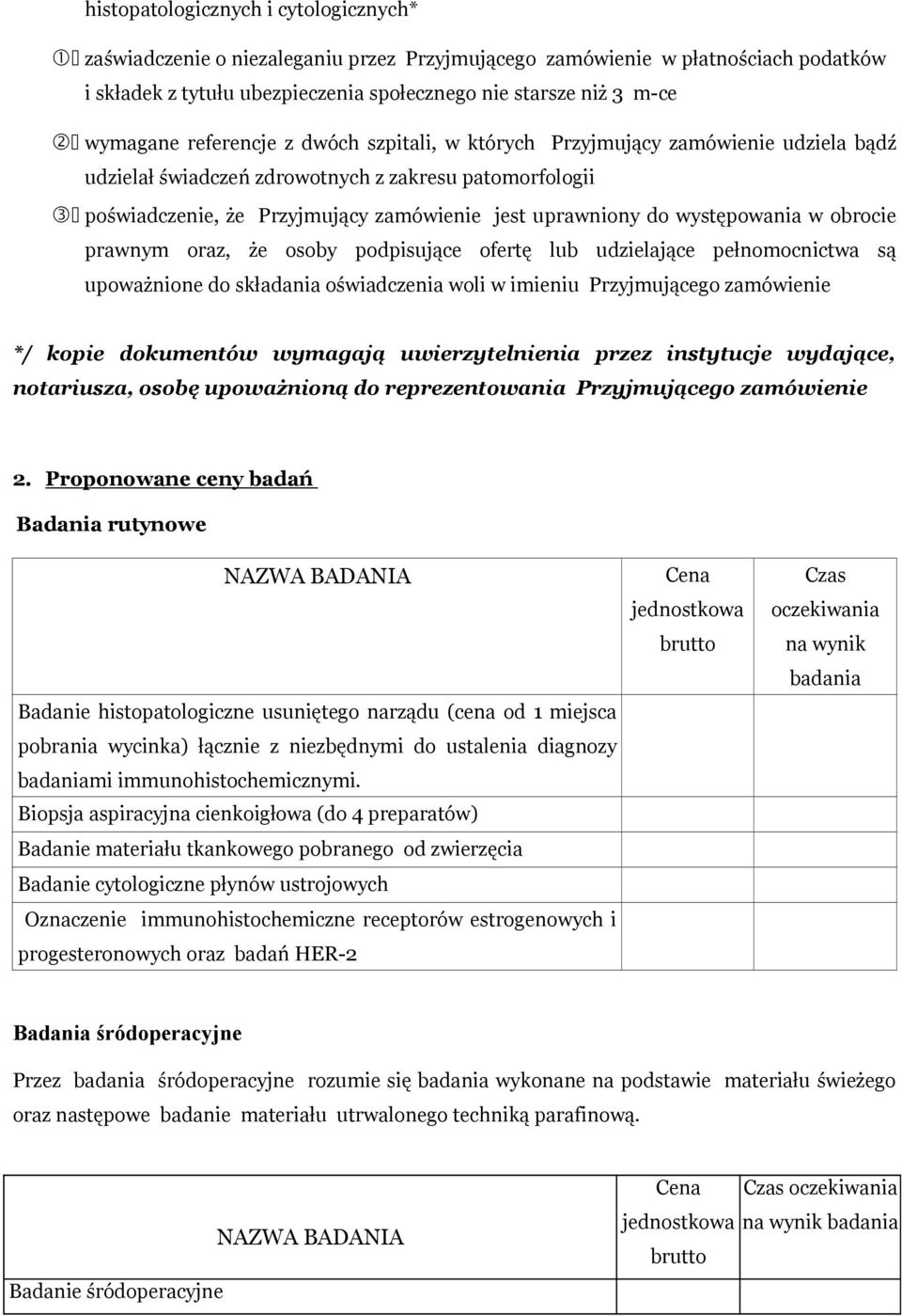 do występowania w obrocie prawnym oraz, że osoby podpisujące ofertę lub udzielające pełnomocnictwa są upoważnione do składania oświadczenia woli w imieniu Przyjmującego zamówienie */ kopie dokumentów