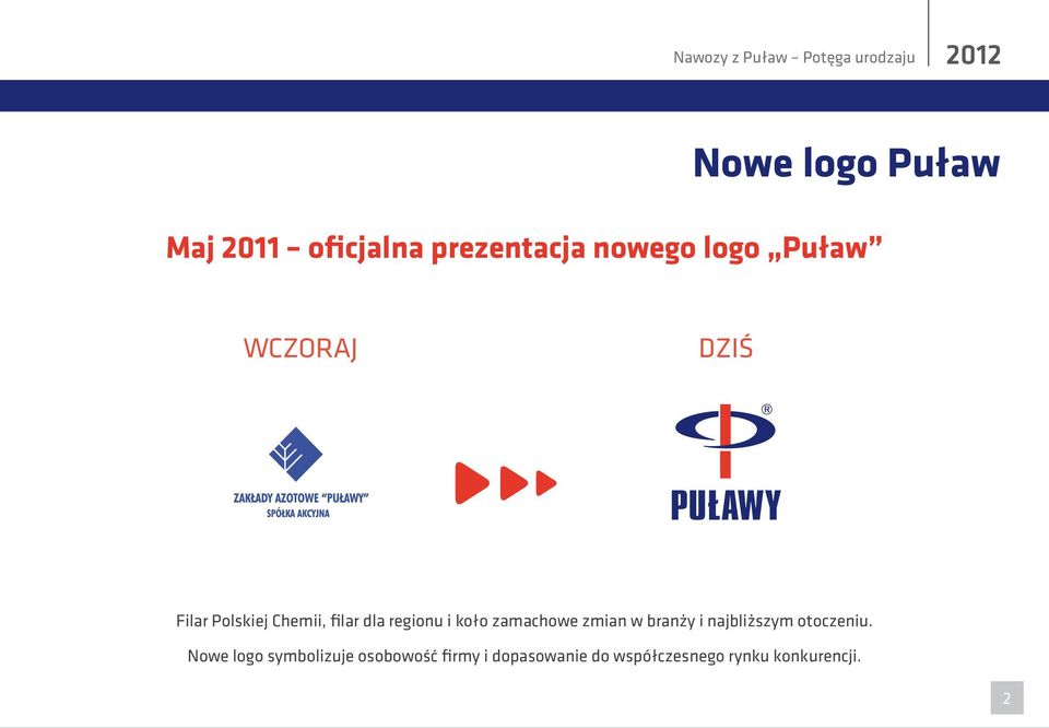 regionu i koło zamachowe zmian w branży i najbliższym otoczeniu.
