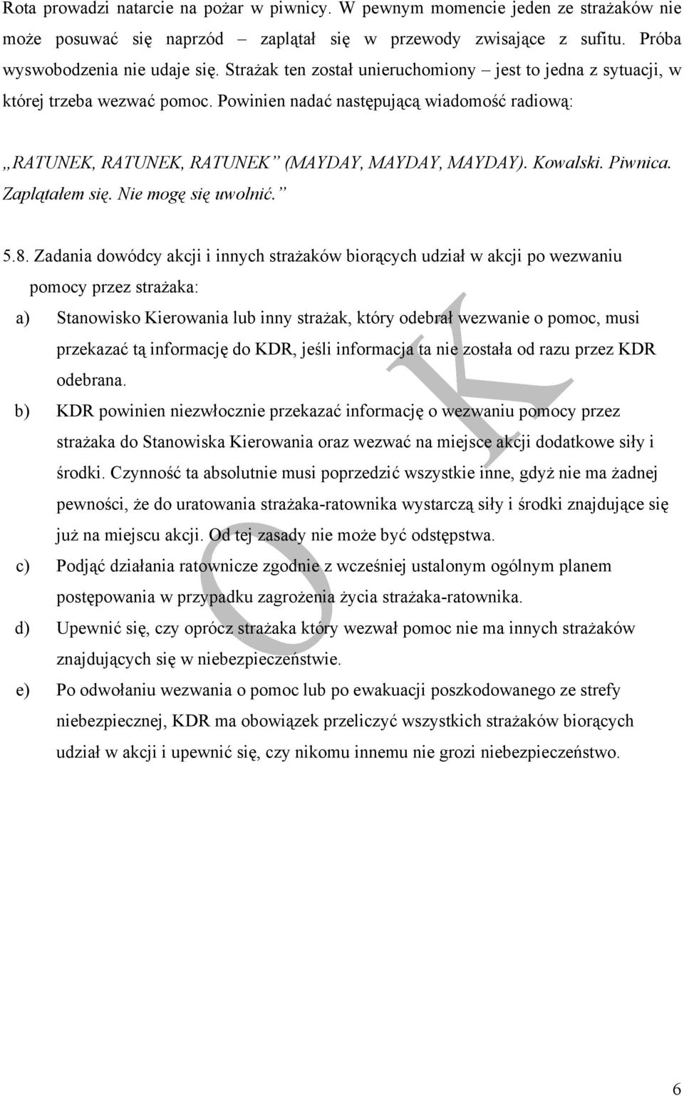 Piwnica. Zaplątałem się. Nie mogę się uwolnić. 5.8.