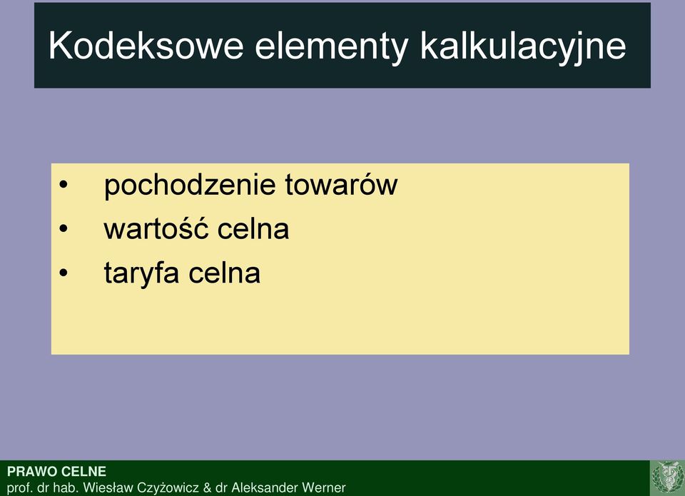 pochodzenie towarów