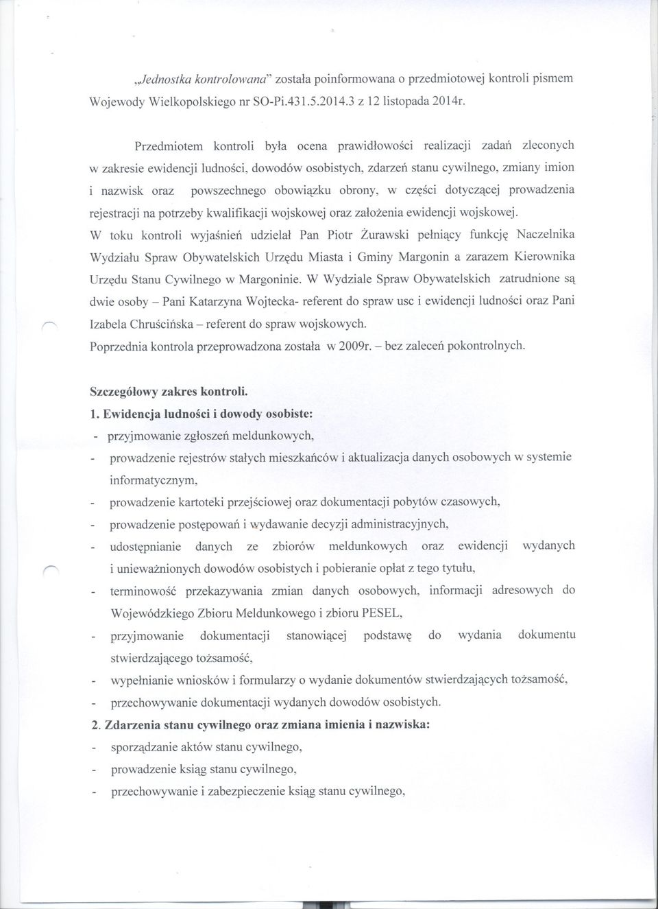 obowiazku obrony, w czesci dotyczacej prowadzenia rejestracji na potrzeby kwalifikacji wojskowej oraz zalozenia ewidencji wojskowej.