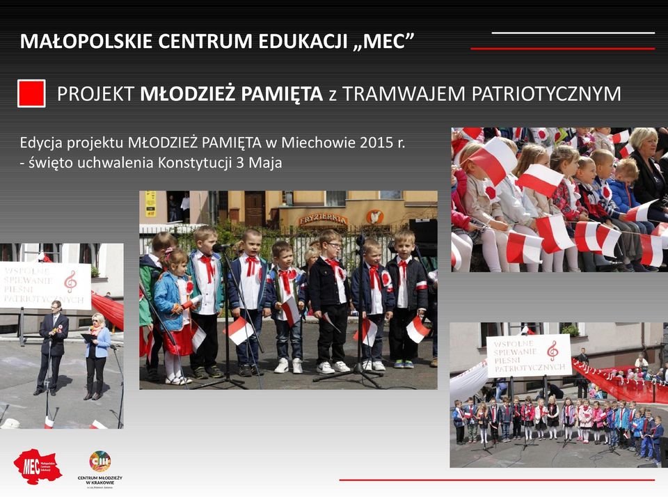 projektu MŁODZIEŻ PAMIĘTA w