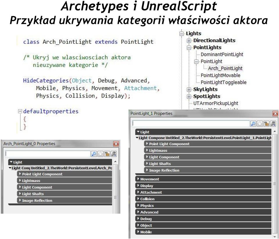 Przykład ukrywania