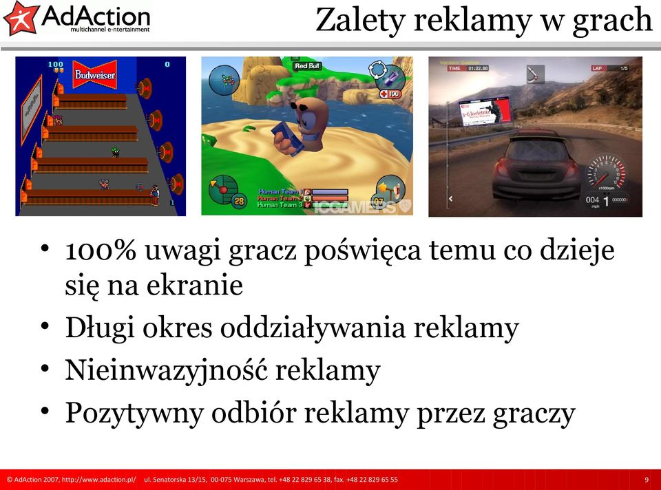 Długi okres oddziaływania reklamy