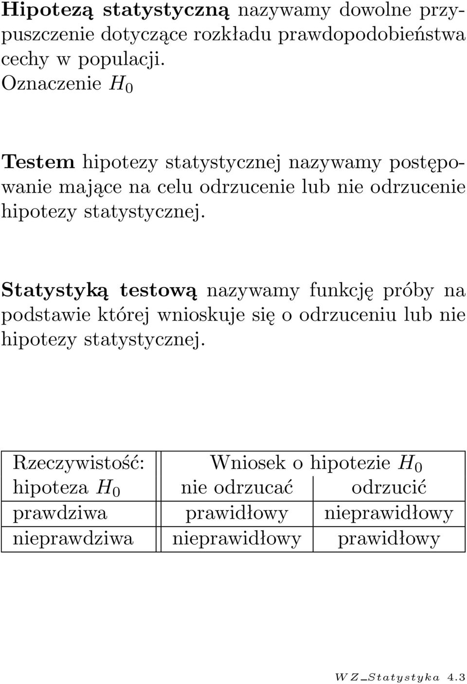 statystycznej.