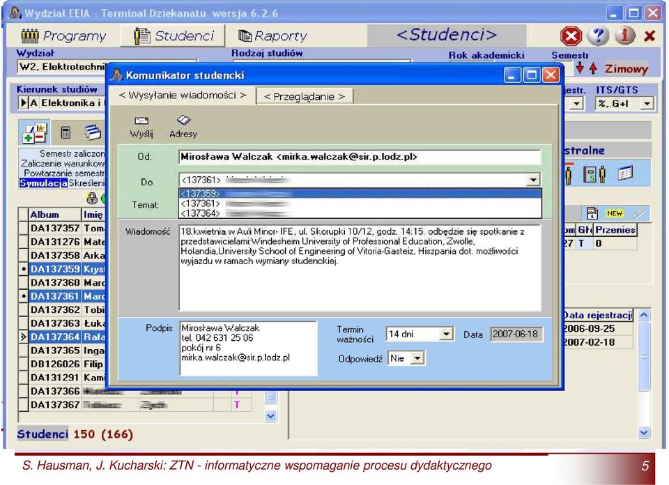 elektronicznej oraz