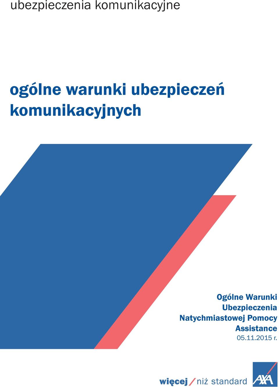 Ogólne Warunki Ubezpieczenia