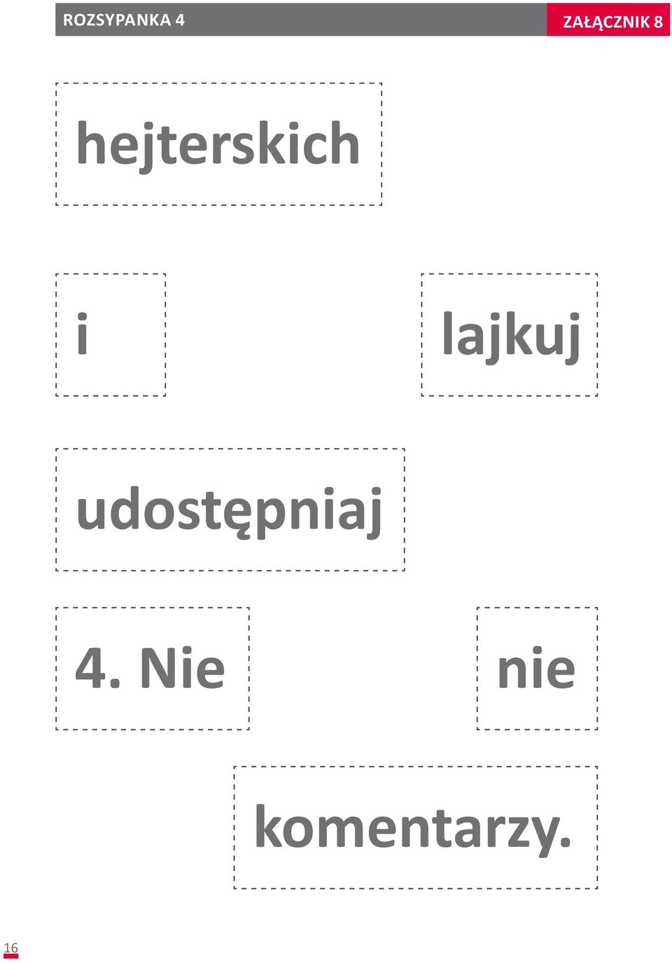 hejterskich i lajkuj