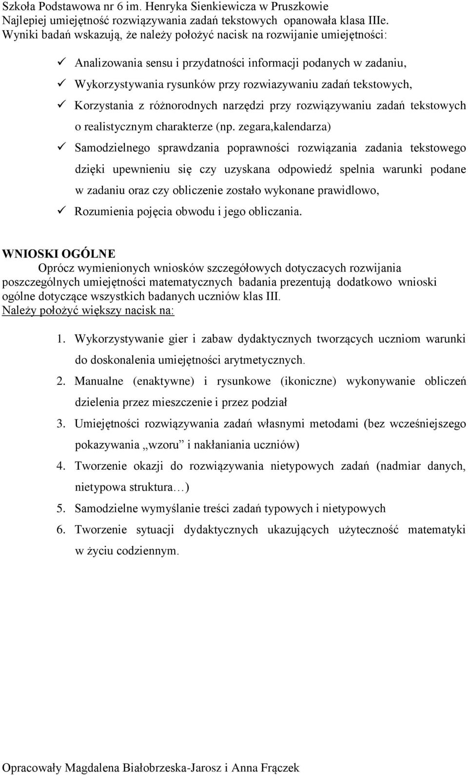 o realistycznym charakterze (np.