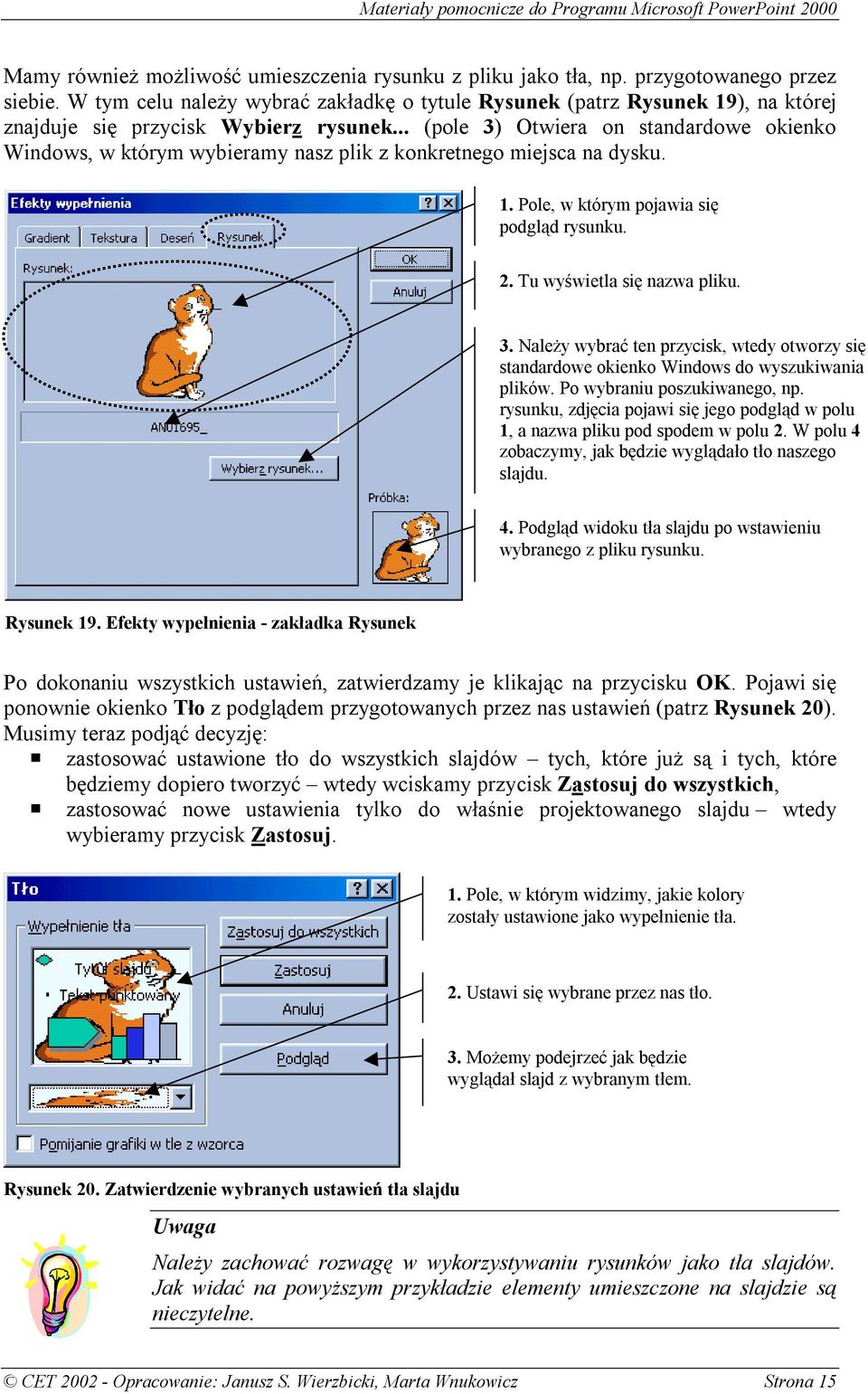 .. (pole 3) Otwiera on standardowe okienko Windows, w którym wybieramy nasz plik z konkretnego miejsca na dysku. 1. Pole, w którym pojawia się podgląd rysunku. 2. Tu wyświetla się nazwa pliku. 3. Należy wybrać ten przycisk, wtedy otworzy się standardowe okienko Windows do wyszukiwania plików.