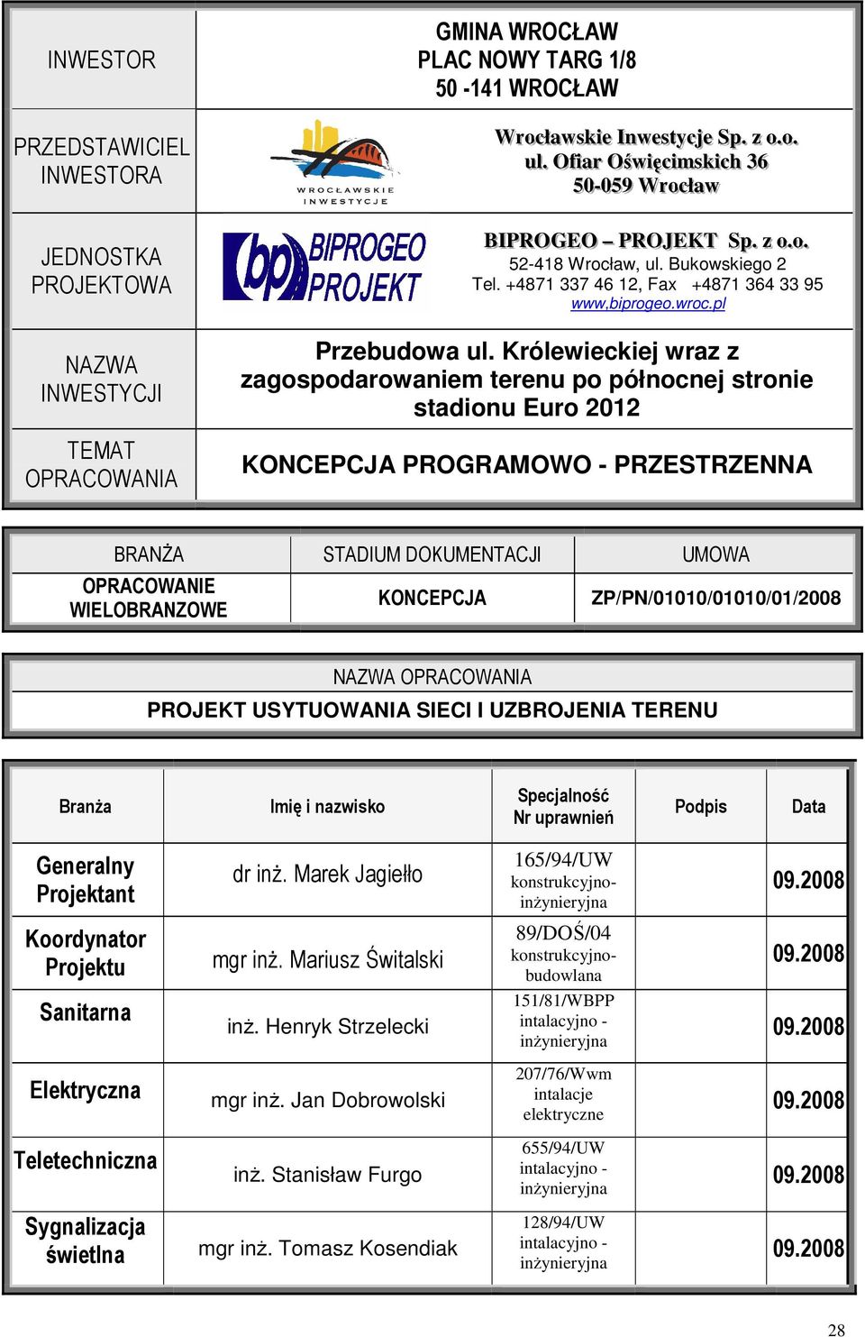 wroc.pl Przebudowa ul.