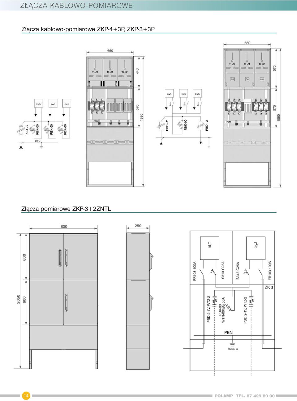 ZKP-3+3P Z àcza pomiarowe