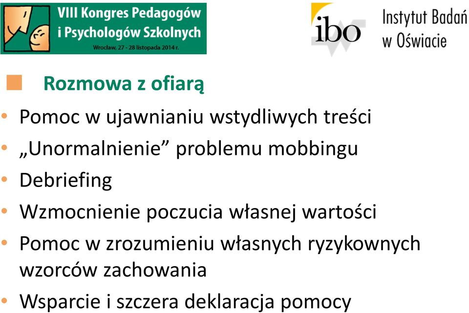 poczucia własnej wartości Pomoc w zrozumieniu własnych