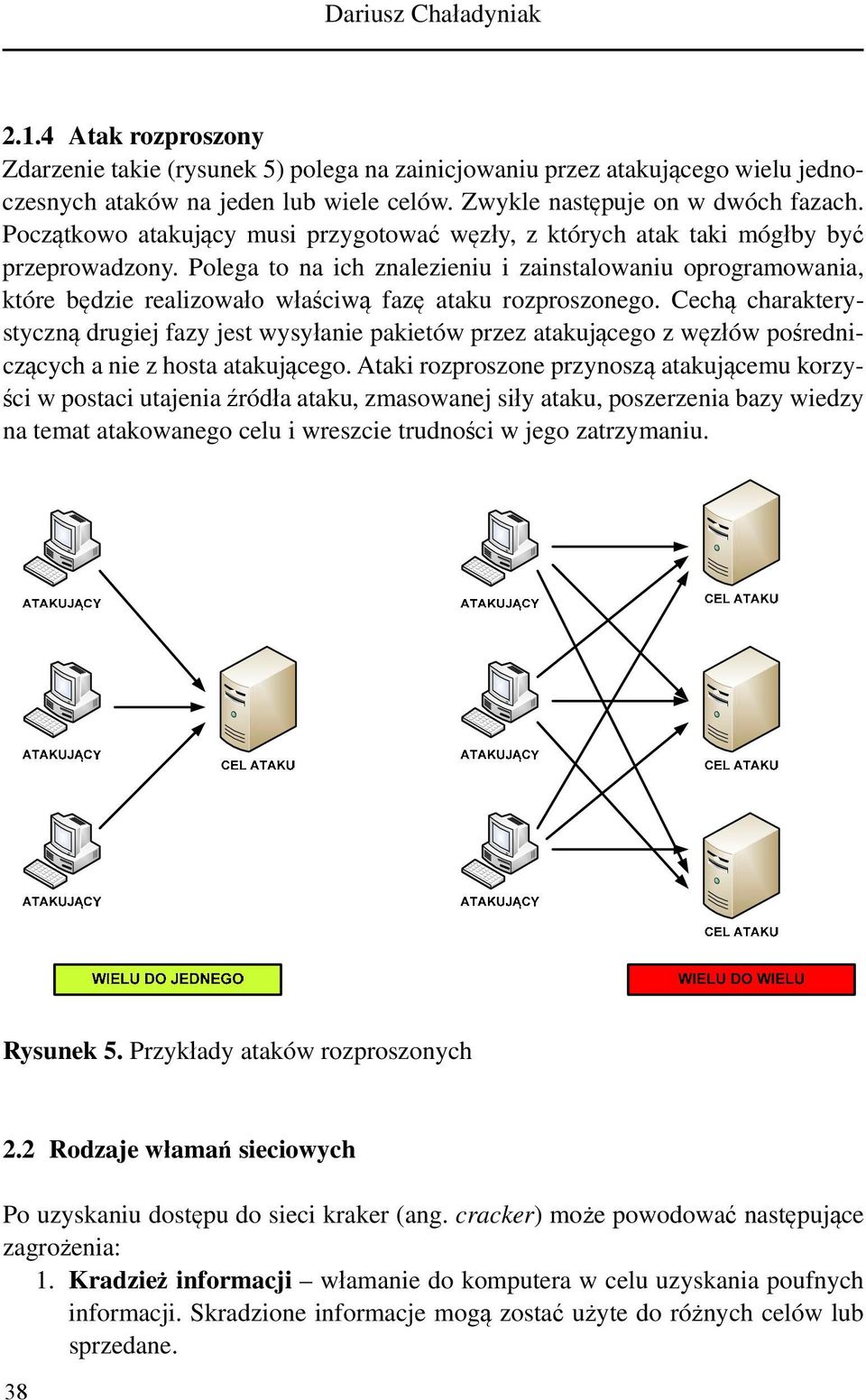 Polega to na ich znalezieniu i zainstalowaniu oprogramowania, które będzie realizowało właściwą fazę ataku rozproszonego.