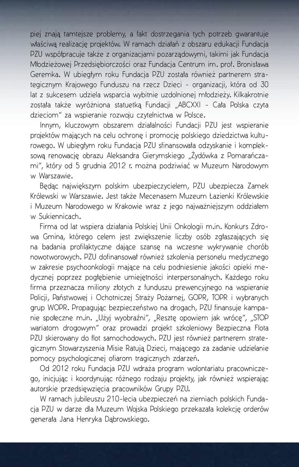 Bronisława Geremka.
