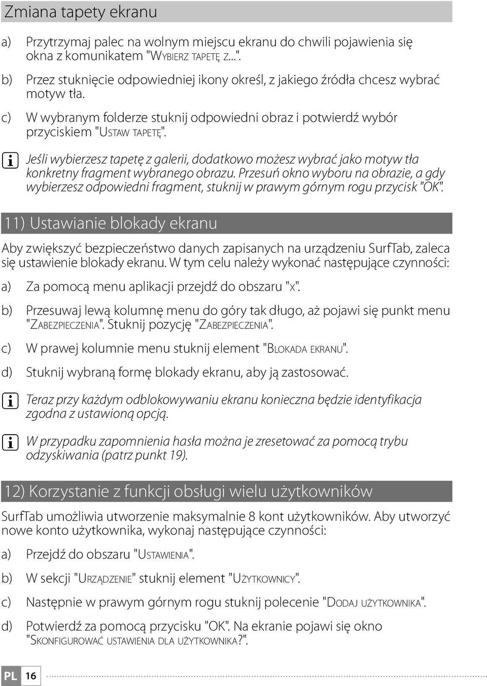 c) W wybranym folderze stuknij odpowiedni obraz i potwierdź wybór przyciskiem "Ustaw tapetę".