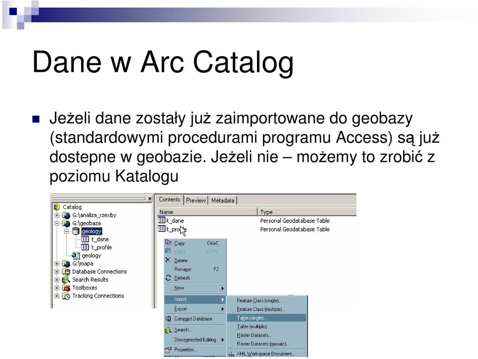 procedurami programu Access) są juŝ dostepne w