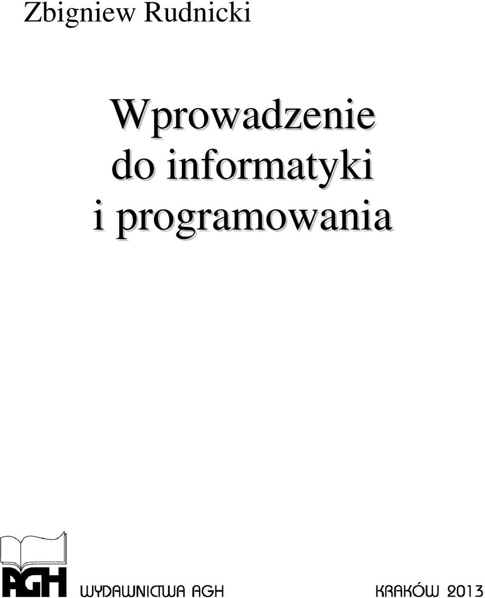 Wprowadzenie do