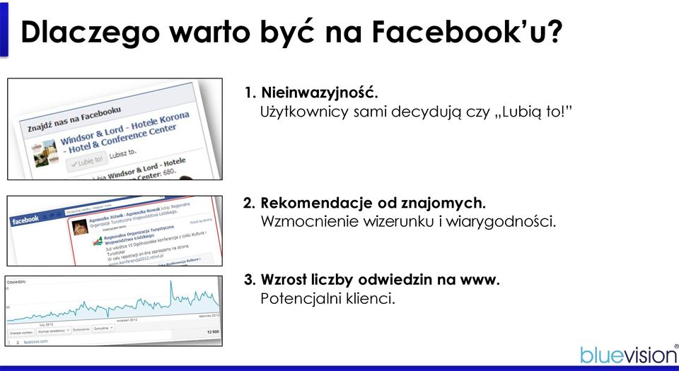 Rekomendacje od znajomych.