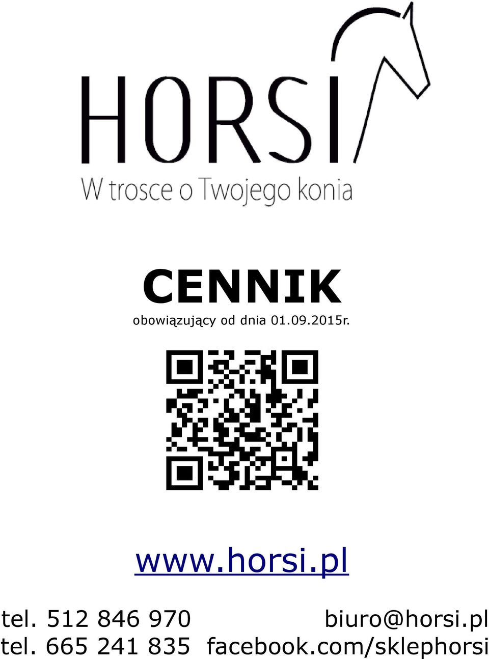 512 846 970 biuro@horsi.pl tel.