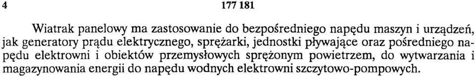 oraz pośredniego napędu elektrowni i obiektów przemysłowych sprężonym