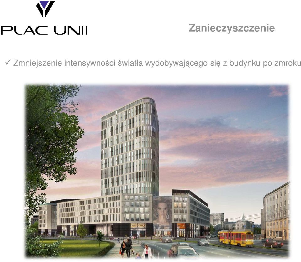 intensywności światła