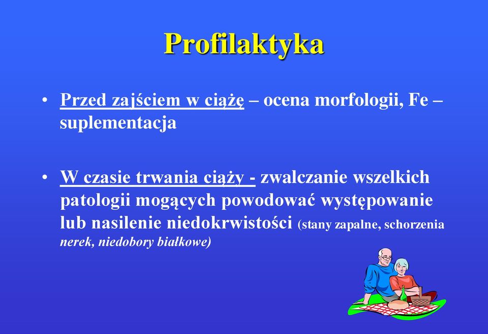 patologii mogących powodować występowanie lub nasilenie