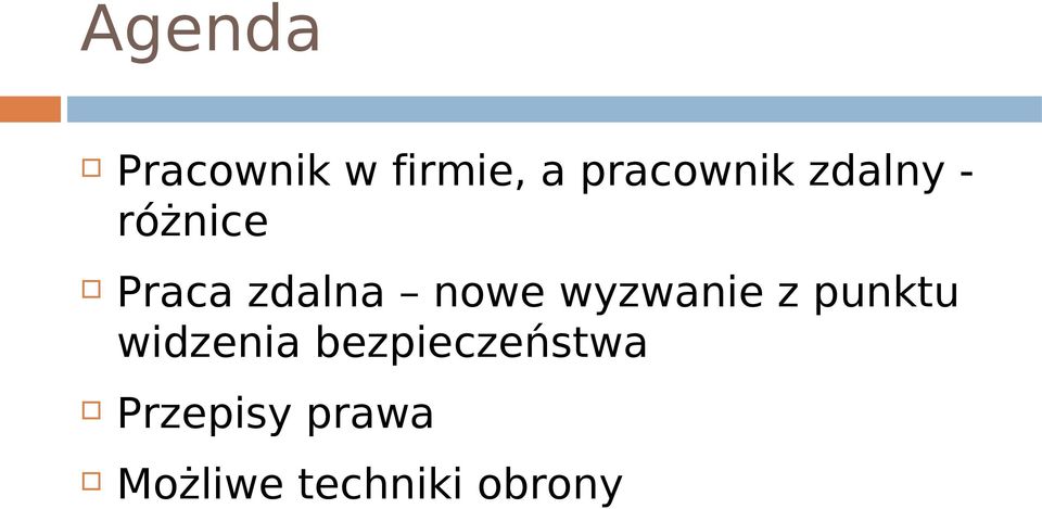 wyzwanie z punktu widzenia