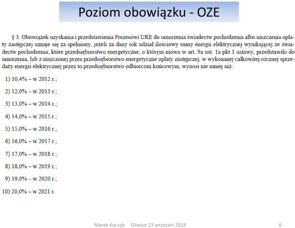 OZE Marek Ko