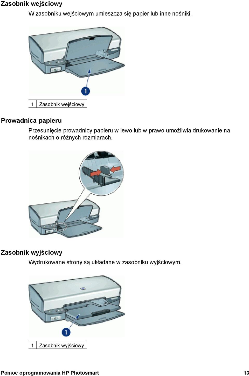 prawo umożliwia drukowanie na nośnikach o różnych rozmiarach.
