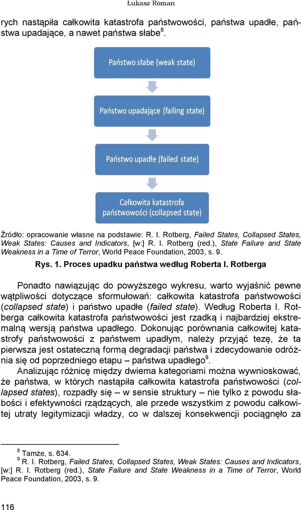 1. Proces upadku państwa według Roberta I.