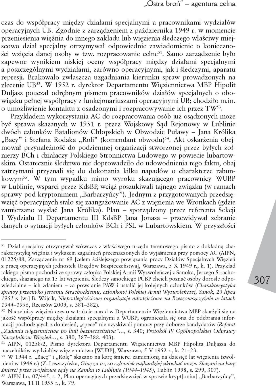 rozpracowanie celne 51.