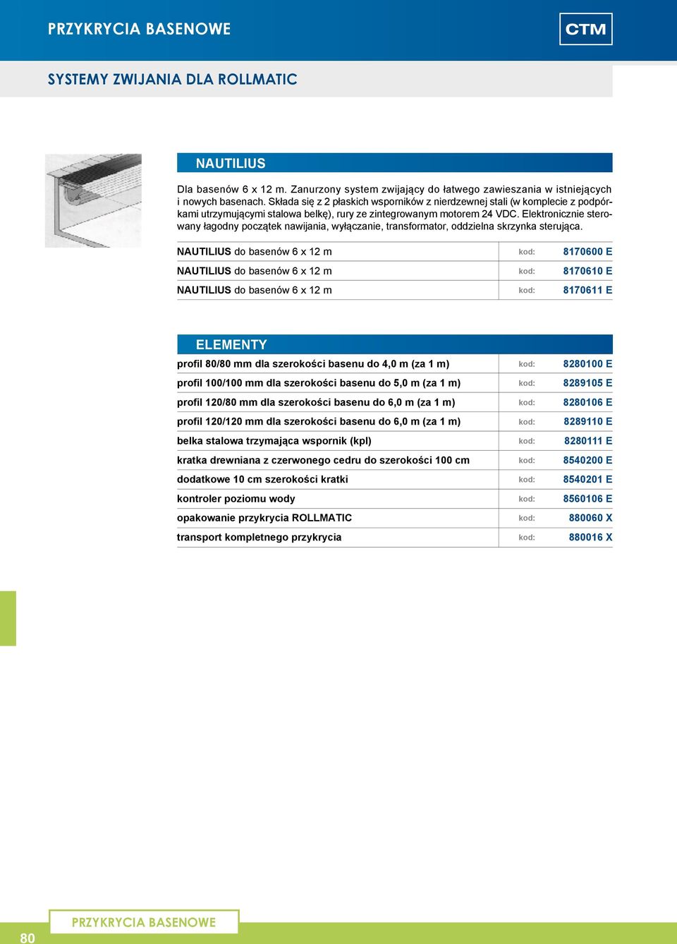 Elektronicznie sterowany łagodny początek nawijania, wyłączanie, transformator, oddzielna skrzynka sterująca.