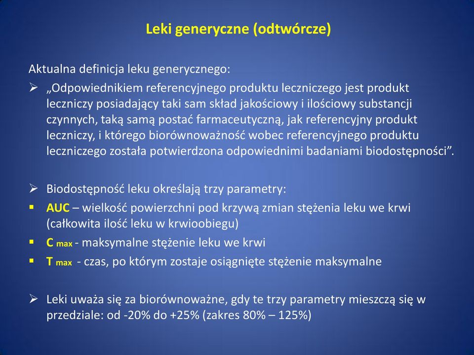 badaniami biodostępności.