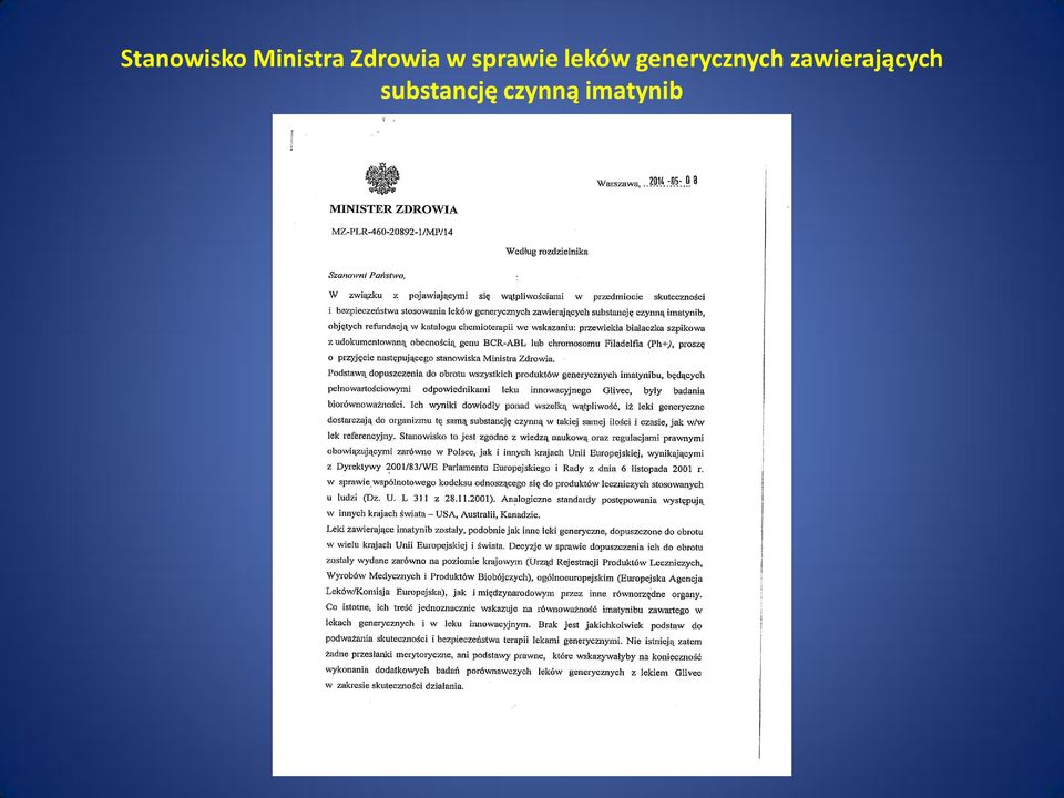 generycznych
