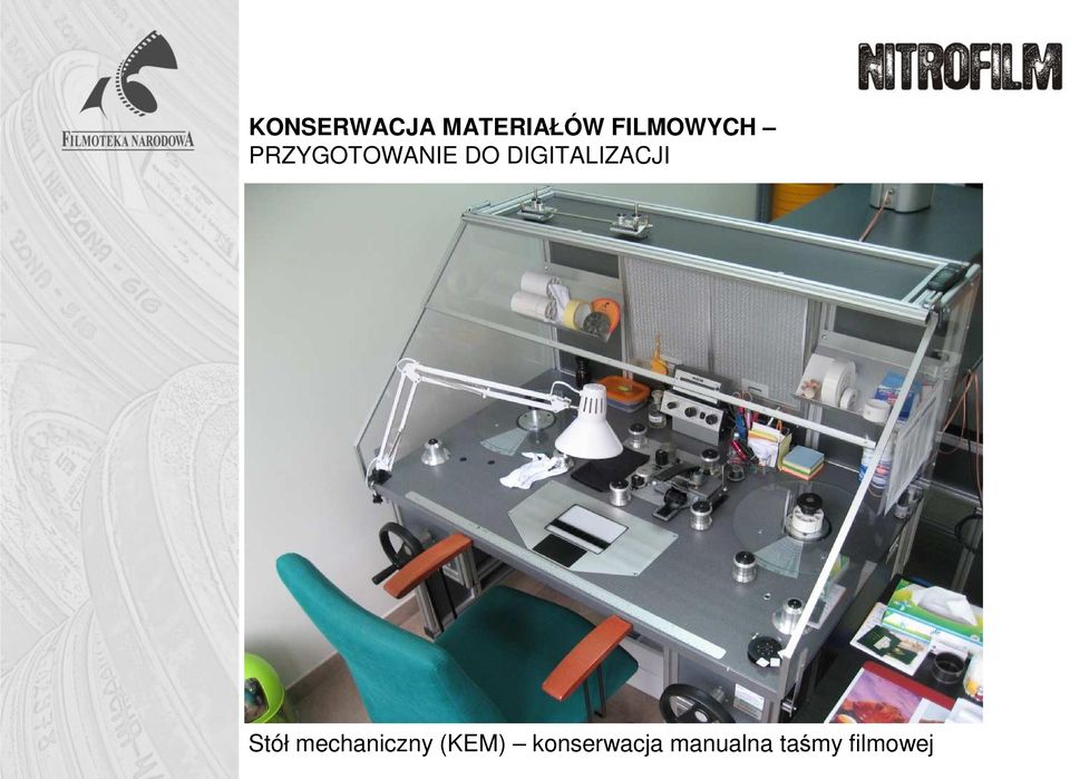 DIGITALIZACJI Stół mechaniczny