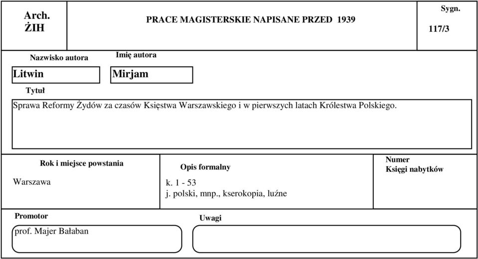 i w pierwszych latach Królestwa