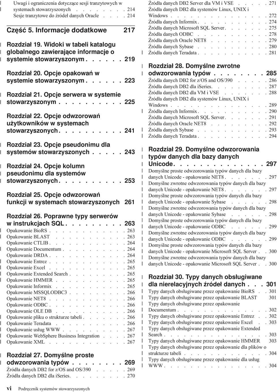 Opcje serwera w systemie stowarzyszonym.......... 225 Rozdział 22. Opcje odwzorowań użytkowników w systemach stowarzyszonych.......... 241 Rozdział 23. Opcje pseudonimu dla systemów stowarzyszonych.