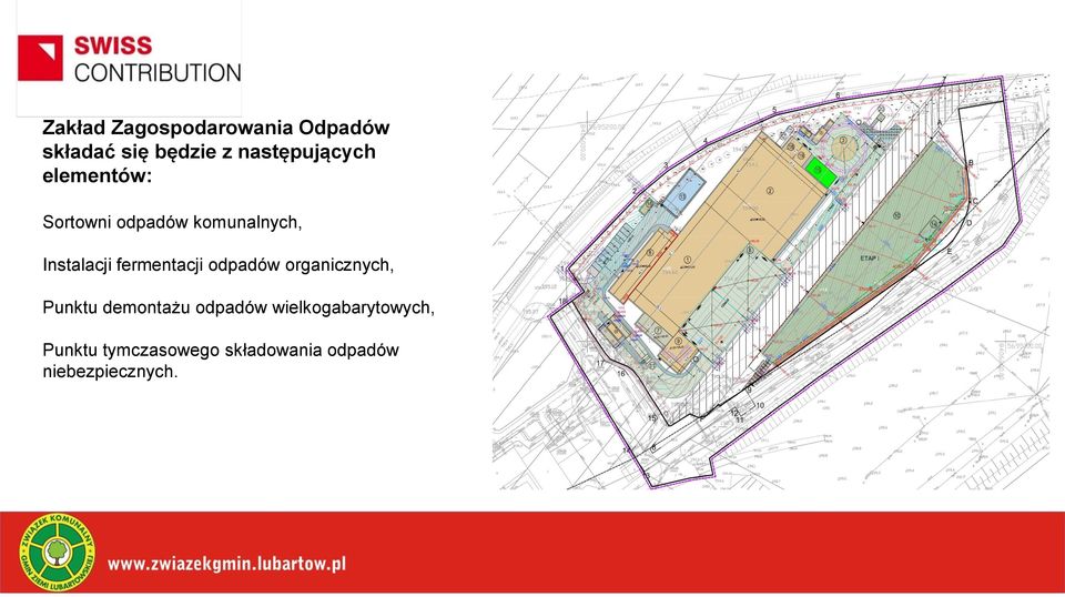 Instalacji fermentacji odpadów organicznych, Punktu demontażu
