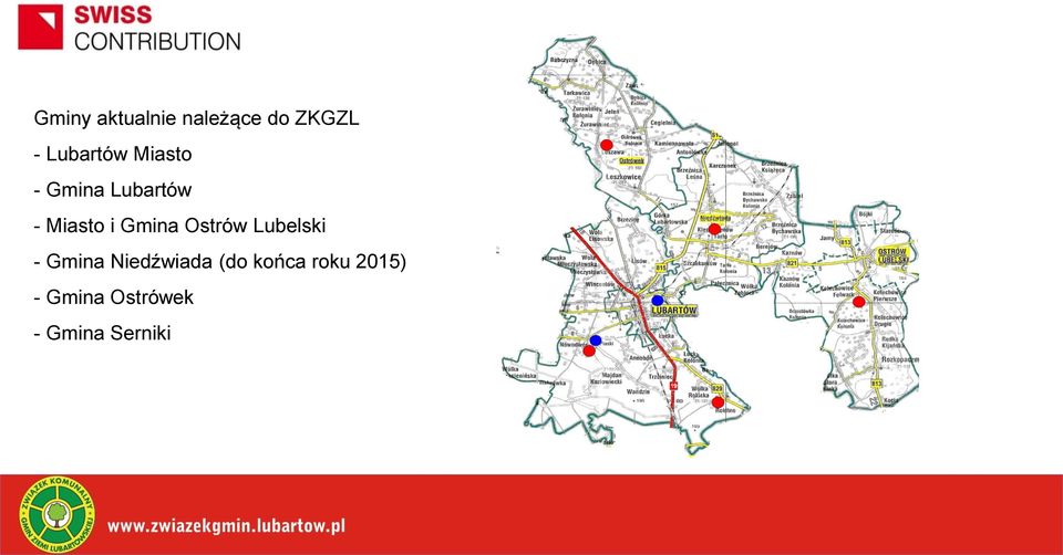 Gmina Ostrów Lubelski - Gmina Niedźwiada