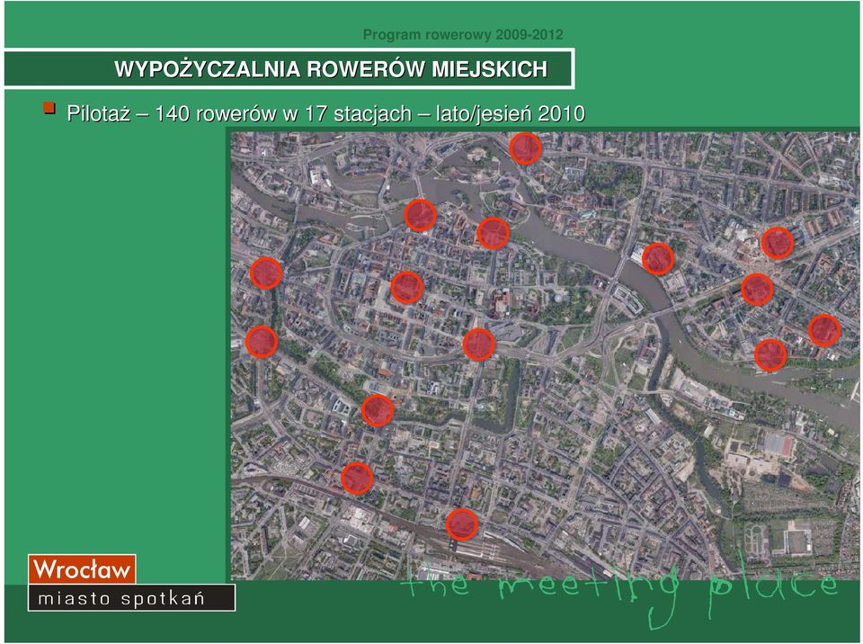 PilotaŜ 140 rowerów