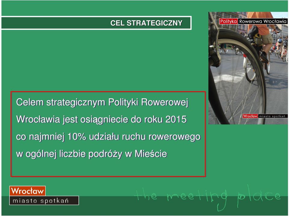 osiągniecie do roku 2015 co najmniej 10%