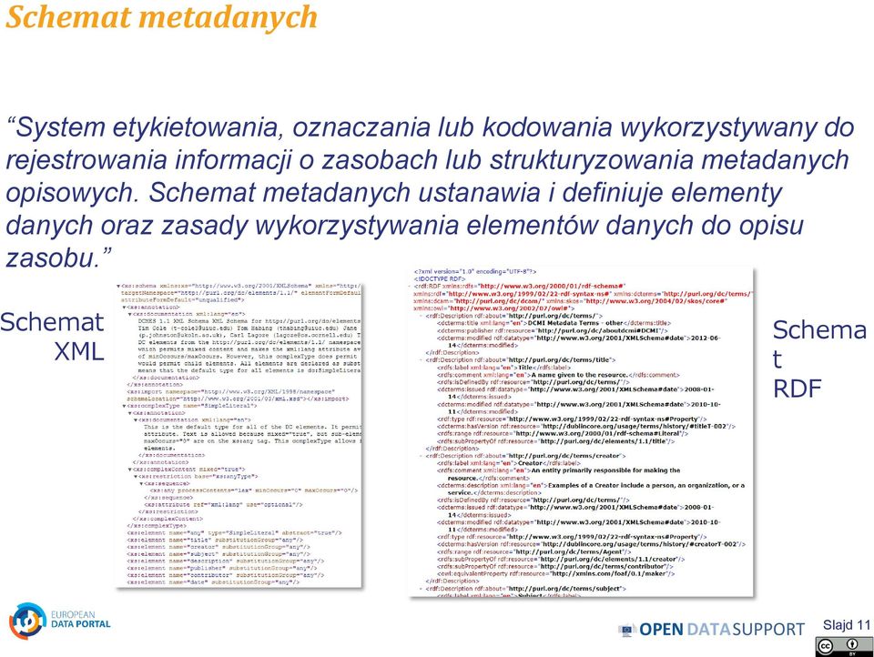 metadanych opisowych.