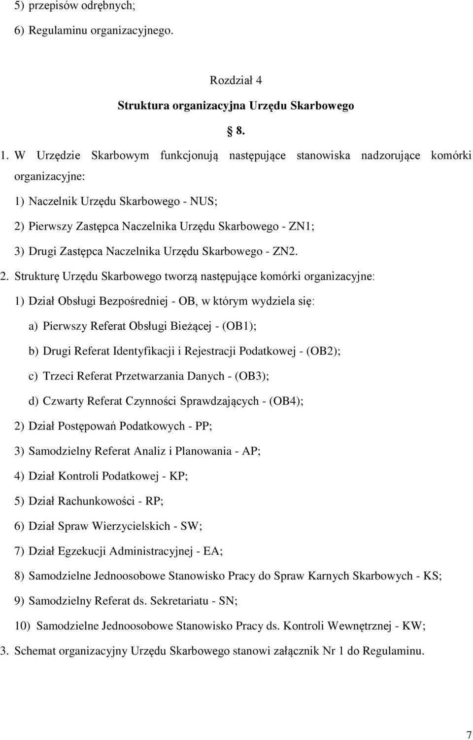Zastępca Naczelnika Urzędu Skarbowego - ZN2. 2.