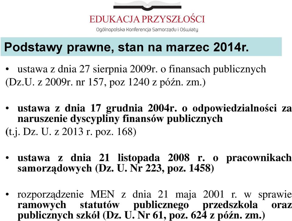 o odpowiedzialności za naruszenie dyscypliny finansów publicznych (t.j. Dz. U. z 2013 r. poz.