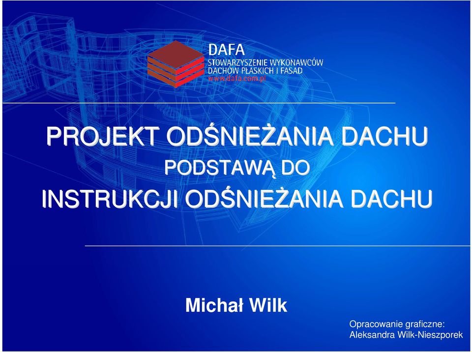 NIEŻANIA DACHU Michał Wilk